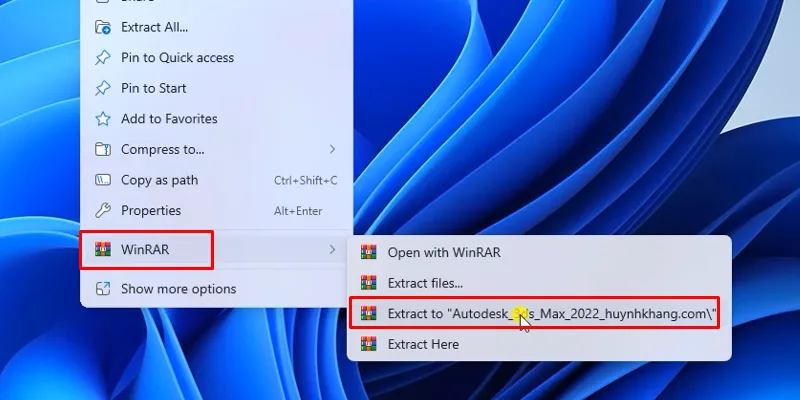 3Ds Max 2022 phiên bản ổn định 11 Giải nén phần mềm 3ds max 2022