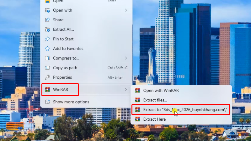 3Ds Max 2026: Download và cài đặt đơn giản 10 Giải nén phần mềm 3Ds Max 2026