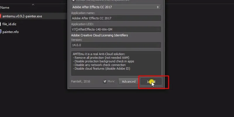 After Effects 2018: Hướng Dẫn Cài Đặt, Tính Năng & Thủ Thuật 17 Chọn như hình