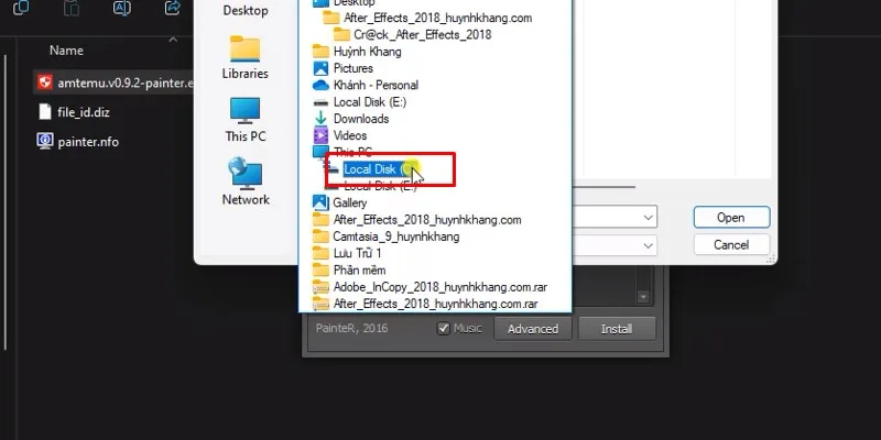 After Effects 2018: Hướng Dẫn Cài Đặt, Tính Năng & Thủ Thuật 18 vào ổ đĩa C