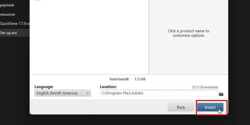 After Effects CS6 Hướng Dẫn Cài Đặt Chi Tiết 16 Chọn Install
