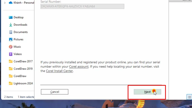 CorelDraw 2022: Hướng Dẫn Chi Tiết, Thành Công 100% 13 Bấm Next