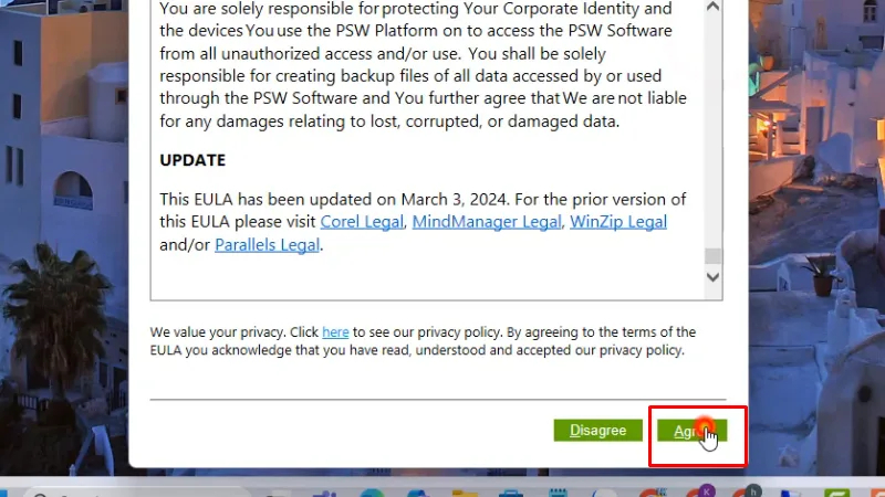 CorelDraw 2022: Hướng Dẫn Chi Tiết, Thành Công 100% 15 Bấm Agree hoàn thành cài đặt