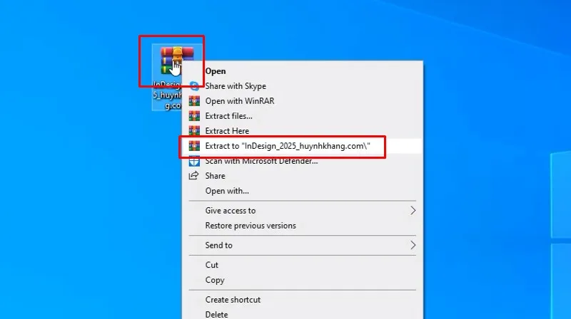 Adobe InDesign 2025: Hướng Dẫn Cài Rất Dễ 11 Giải nén phần mềm InDesign 2025