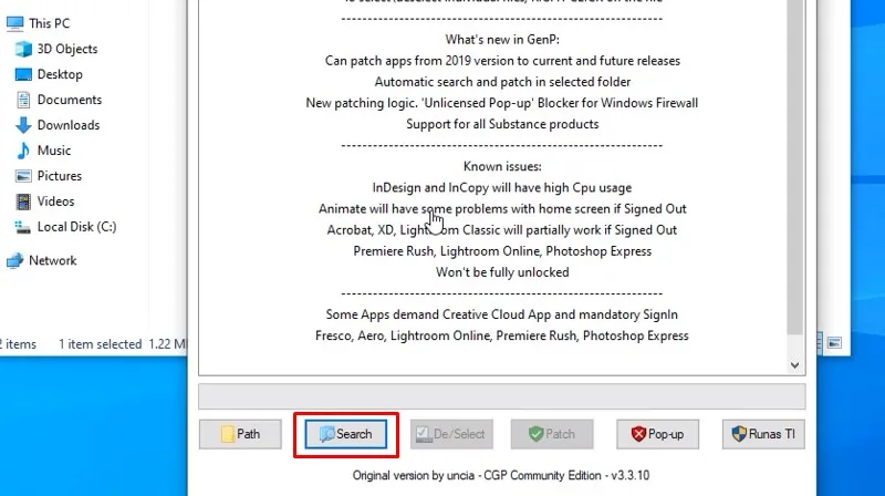 Adobe InDesign 2025: Hướng Dẫn Cài Rất Dễ 18 Bấm vào Search