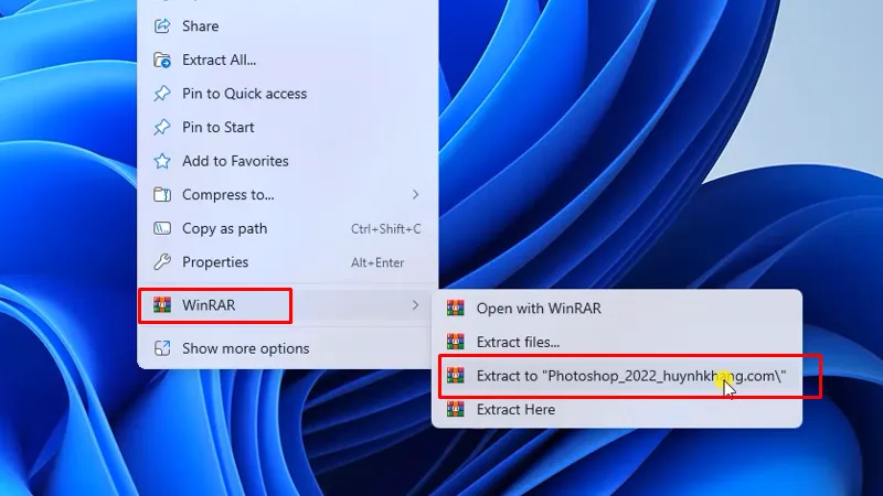 Photoshop 2022 Cài Đặt Cực Dễ Với Hướng Dẫn 10 giải nén phần mềm photoshop 2022