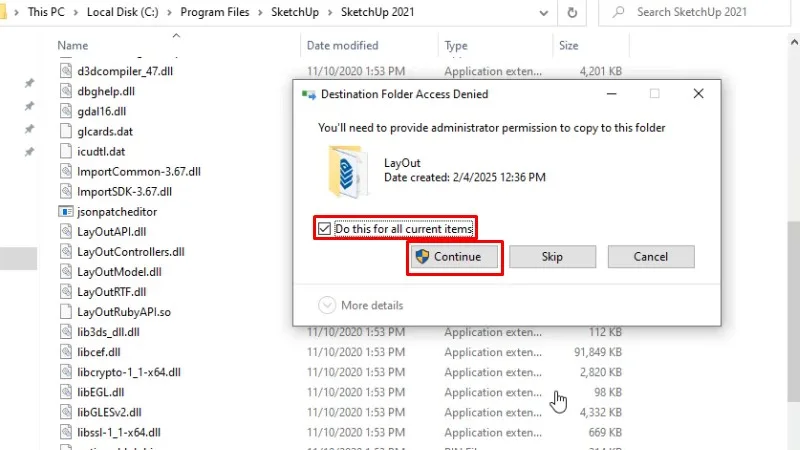 Continue hoàn thành cài đặt và kích hoạt