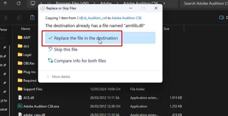 Adobe Audition CS6 Hướng Dẫn Cài Đặt Chi Tiết 22 bấm chọn như hình