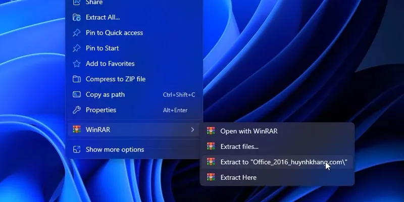 Office 2016: Tải và Cài Đặt Chi Tiết & Link Tải 11 Giải nén phần mềm office 2016