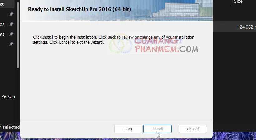 SketchUp 2016: Bản Quyền Vĩnh Viễn - Link Drive – Hướng Dẫn Chi Tiết 6 Sketchup 2016 5