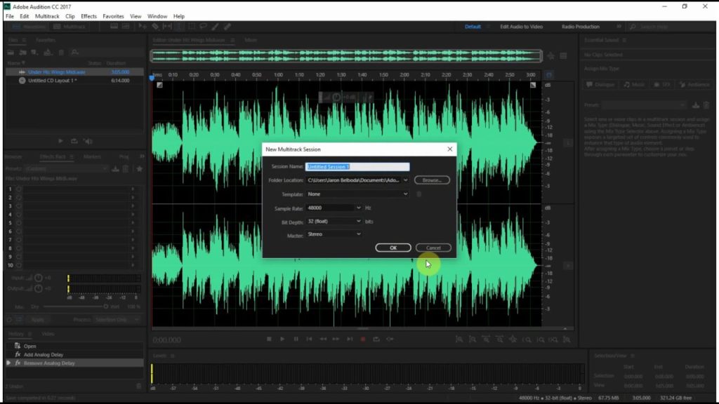 Adobe Audition 2017 – Download – Hướng dẫn cài đặt nhanh nhất